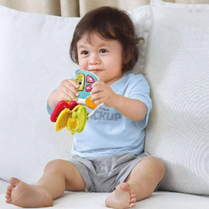 جغجغه دندانگیر موزیکال طرح جاکلیدی هولی تویز Hola Toys مدل A8996_اسباب بازی